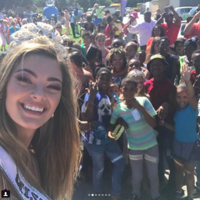 Demi-Leigh Tebow is a philanthropist and promotes women empowerment.